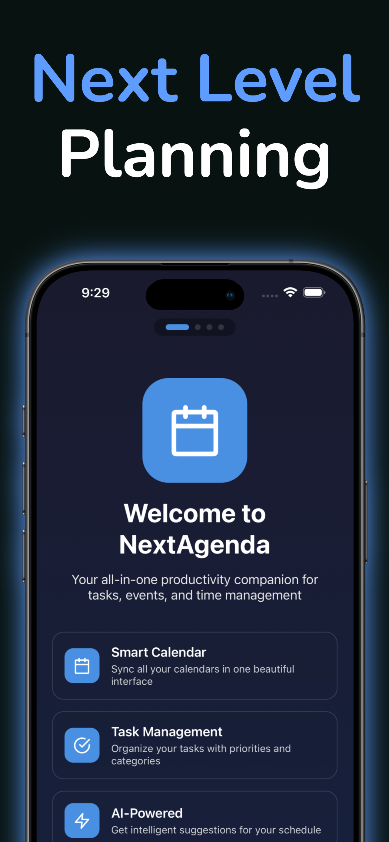 NextAgenda App Screenshot